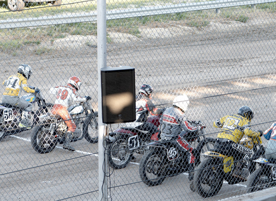 THE FLAT TRACK MOTORCYCLE RACES were enjoyed by racing fans on Monday and Tuesday of the Rooks Cunty Free Fair. This was the last year for the historic half-mile track, as it will be converted to a 3/8-mile track by next year’s Fair.