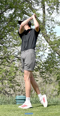Cardinal golfer Ben Rinehart at Osborne
