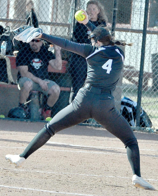 Pitcher Coryn Hahn vs. Spearville