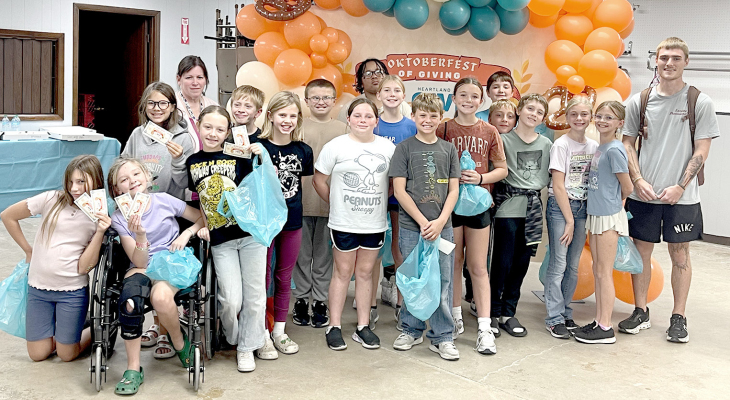 Kids learn the Gift of Giving!
