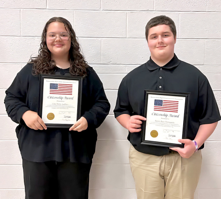 Stockton Grade School awards night, music program, and eighth-grade promotion held