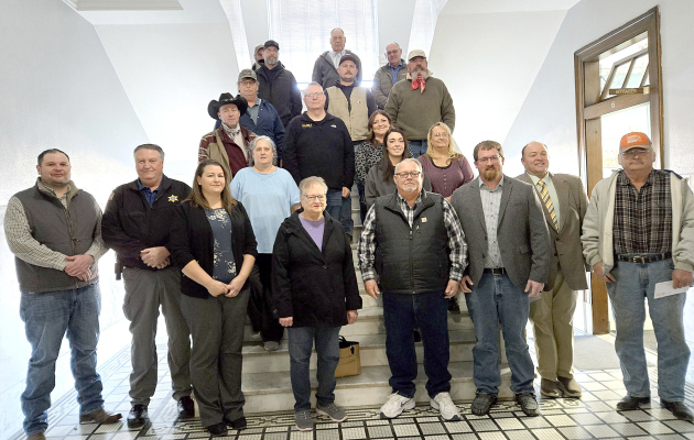 COUNTY OFFICIALS SWORN IN