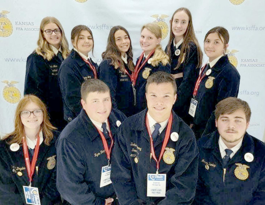 THE STOCKTON FFA MEMBERS
