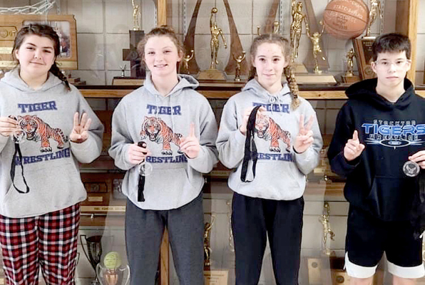 Rivver Long (3rd) | Ashlyn Hahn (1st) | Temprance Northup (2nd) | Carolina Northup (1st)