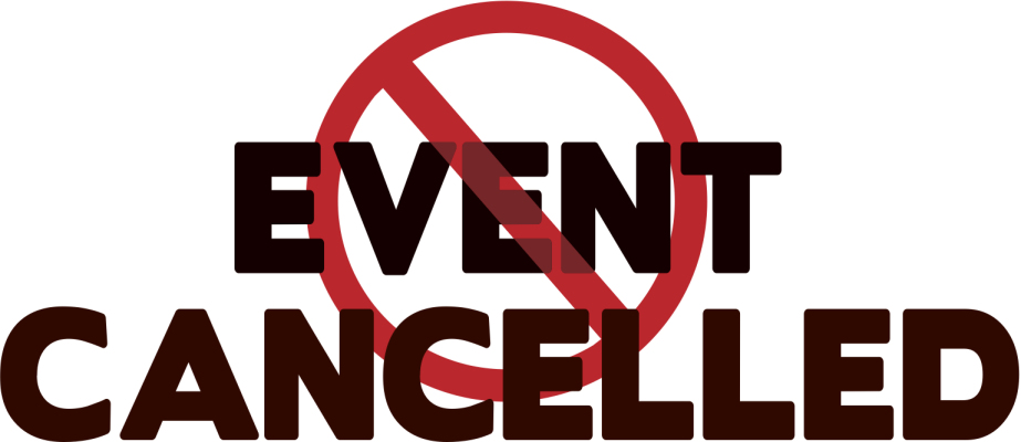 Event Cancelled