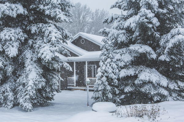 Snowing