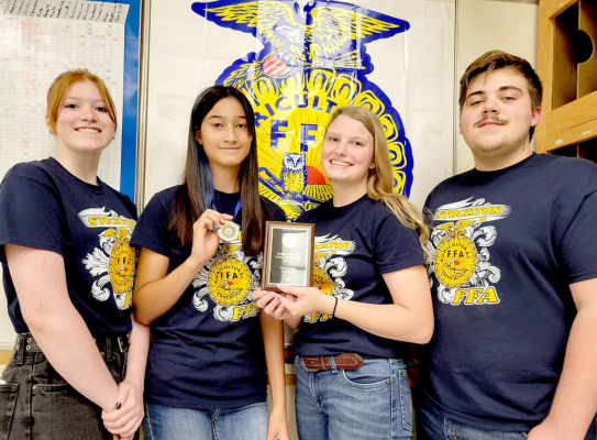 THE STOCKTON FFA ENTOMOLOGY TEAM