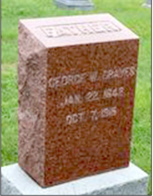 George Washington Graves Tombstone