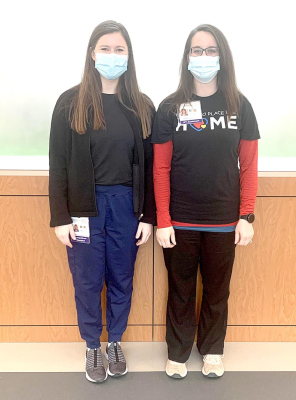JESSIE TIEN, MOT, OTR/L, left, and Brianna Wilkerson, COTA, are available to help you wth all your Occupational Therapy needs at Rooks County Health Center.