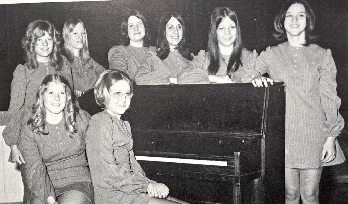 THE 1972 SHS SOPHOMORE GIRLS ENSEMBLE