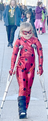 Lakota Miller at the Stockton ESA Halloween Parade