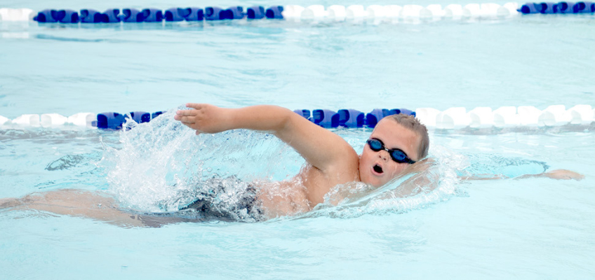Trent Look at Stockton Swim Meet