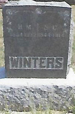 Sebastian Winters’ Tombstone