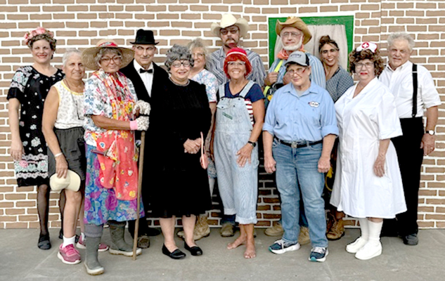 Cast of Bull City Opry Co.’s “HOOT ‘N HOLLER”