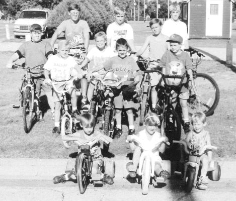 WINNERS OF THE BIG WHEELS/BICYCLE RACES
