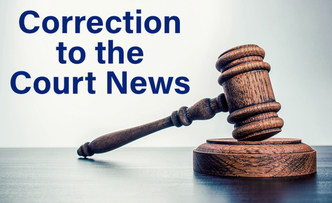 correction