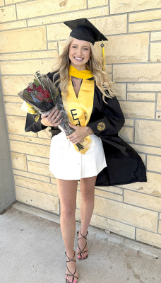 Receives Degree