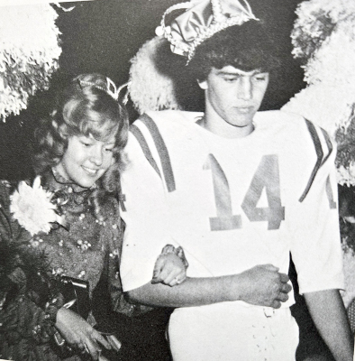 THE 1973 SHS HOMECOMING QUEEN AND KING were Jolene Desbien and Steve Yoxall. Their Royal Court were Kris Clark, Nancy Votapka, Brad Hrabe, and Doug Stewart.