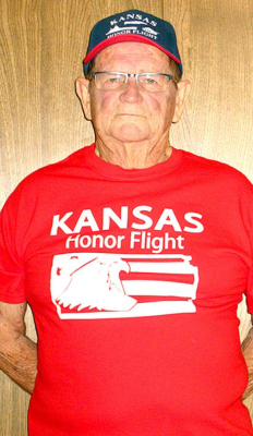 Former Rooks County resident part of Honor Flight 83
