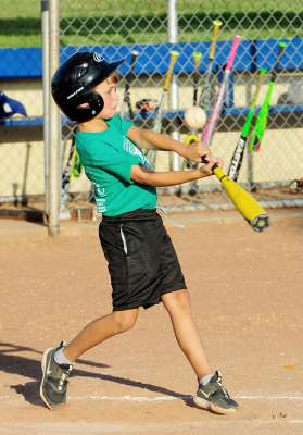 DURING RECENT COACH-PITCH