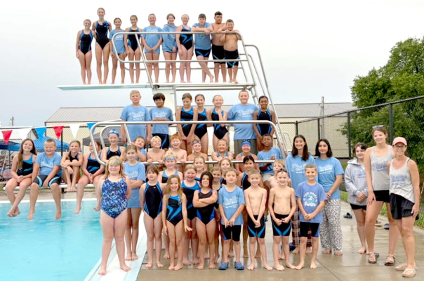 Stockton Tiger Sharks Swim Team competes in first meet of the 2025 season