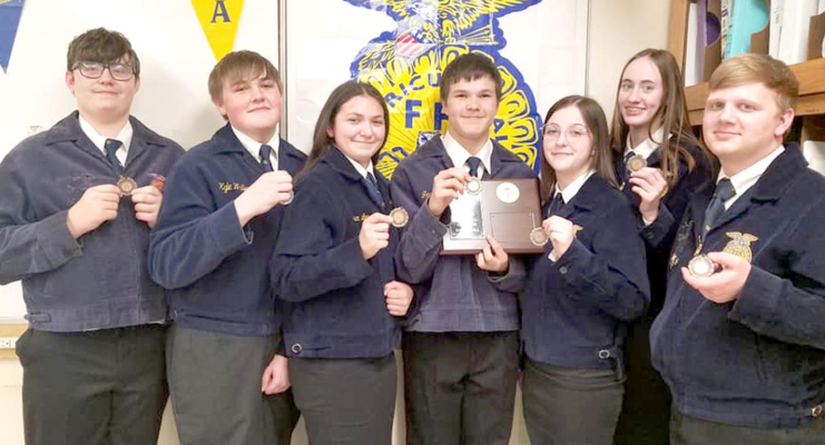 THE STOCKTON FFA TEAM