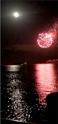 A 4TH OF JULY FULL MOON