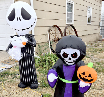 SPOOKY CREATURES will be roaming the streets this Halloween, so be careful because you never know who you might run into!