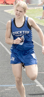 Makinley Riener SJH Meet in Stockton
