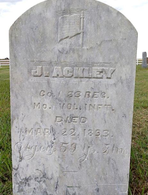 J. Ackley Tombstone