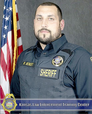 Benoit graduates from Kansas Law Enforcement Training Center