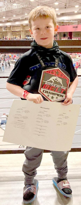 COLE FLOWER took first place once again this past weekend.