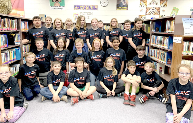 D.A.R.E. Graduation held at Stockton Grade School