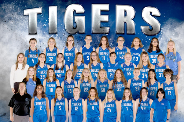 THE STOCKTON JUNIOR HIGH GIRLS BASKETBALL