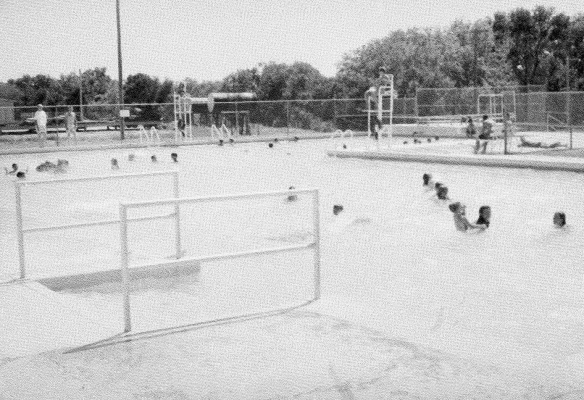 THE STOCKTON CITY MUNICIPAL POOL was the place to beat the heat during the summer of 1991. The pool was, and still is, a favorite place to hang out with friends during those hot summer days.