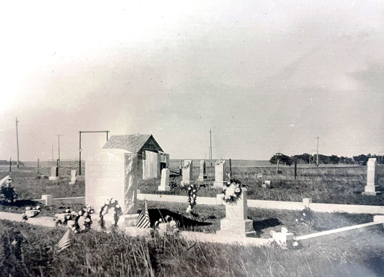 THIS PHOTO of the Palco Cemetery was probably taken during the Memorial Day Weekend in the early 1900s.The Rooks County Historical Society and Museum are committed to documenting and preserving the history of the people of Rooks County.