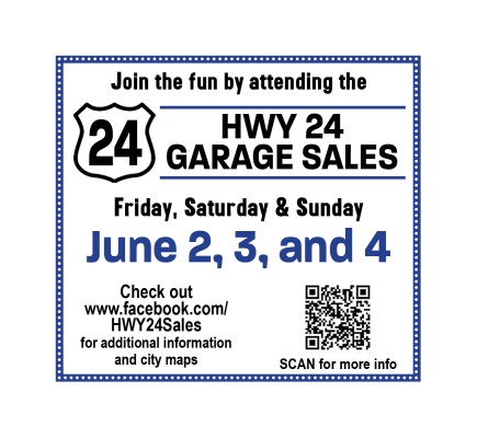 hwy 24 garage sales