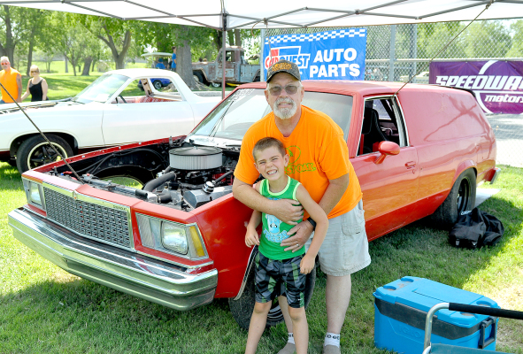 Jeff Emery and grandson, Dax Carmen