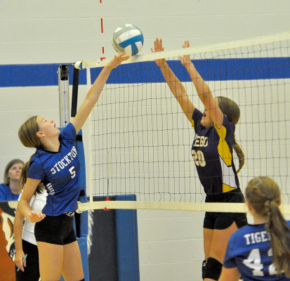 Teagann Shamburg vs. Trego JH A Team